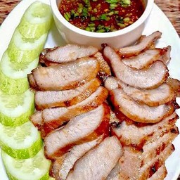คอหมูทอด
