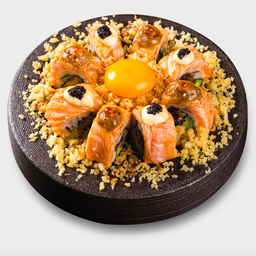 Salmon Shoyu Tama Roll