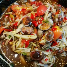 ถาด 2 ตำหอยแครง (ขายดี)