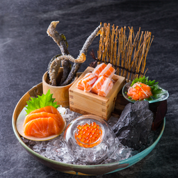 Zembu Salmon Sashimi Set