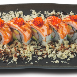 super salmon crunchy roll