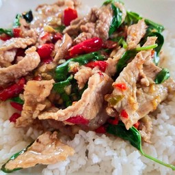 ข้าวกะเพราหมู