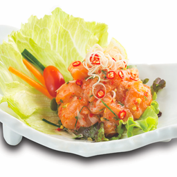 ยำแซลมาอนแซ่บ