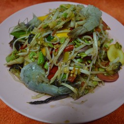 ตำป่ากุ้งสด