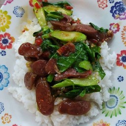 ข้าวคะน้าไก่เชียง