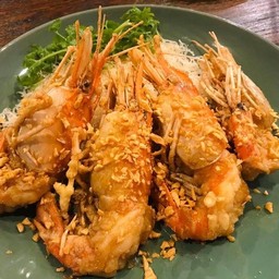 กุ้งซอสมะขาม