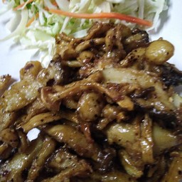 เห็ดรวมทอดซีอิ๊ว