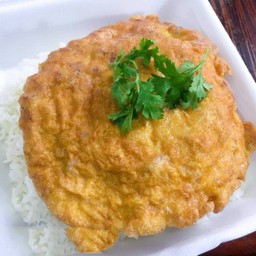 ไข่เจียวราดข้าว