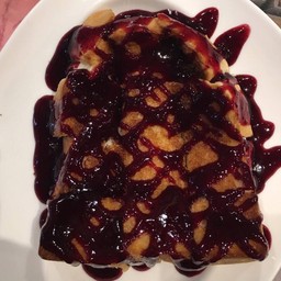 ขนมปังปิ้งบลูเบอร์รี่