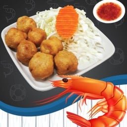ลูกชิ้นกุ้งทอด