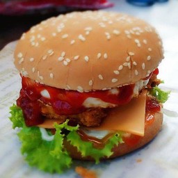 ร้านเกอร์จ๊ะ (เบอร์เกอร์  อาหารฮาล้าล) by:ครูมาเลย์
