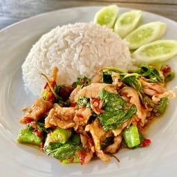ข้าวกะเพราหมู