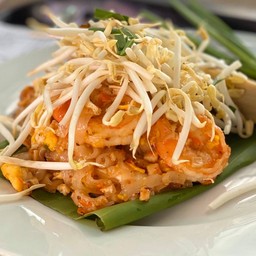 ผัดไทยกุ้งสด