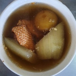 เป็ดตุ๋นมะนาวดอง