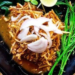 ตำมะม่วงปลาแห้ง แบบเหนือๆ