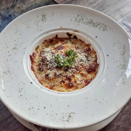 ผักโขมอบชีส