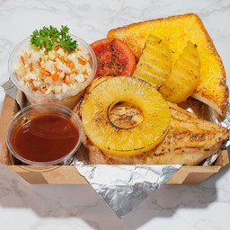 สเต็กไก่ย่างสัปปะรด