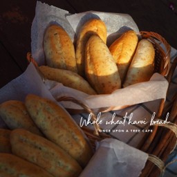 ขนมปังโฮลวีท โฮมเมด ไม่ใส่ไส้