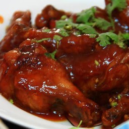 ปีกไก่เหล้าแดง