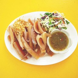 หมึกกรอบลวกจิ้ม