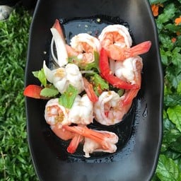 ยำกุ้งสด