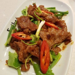 ผัดน้ำมันหอยเนื้อ