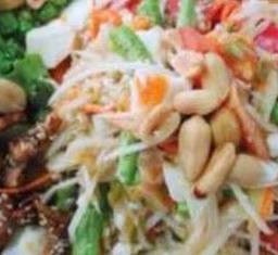 ส้มตำไข่เค็ม