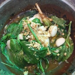 หอยลายผัดโหระพา