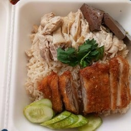 ข้าวมันไก่ ข้าวขาหมู