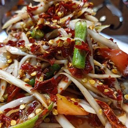 ส้มตำ แซ่บยกถาด +ปอตำแซ่บ(JoY)😊