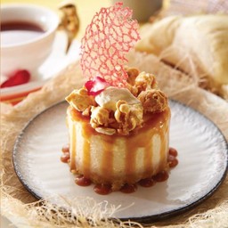 Durian Popcorn Cheese Cake