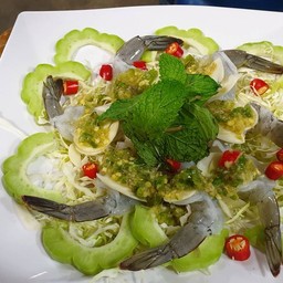 กุ้งแช่น้ำปลา