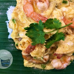ข้าวไข่ข้นกุ้ง