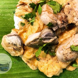 ข้าวไข่ข้นหอยนางรม