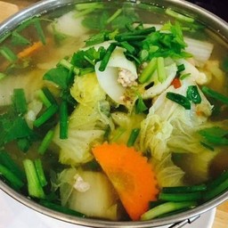 ต้มจืดเต้าหู้หมูสับ