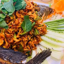 ปลาช่อนลุยสวน