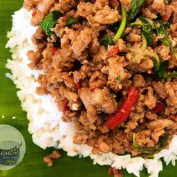 ข้าวกะเพราหมูสับ