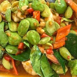 สะตอผัดกุ้ง