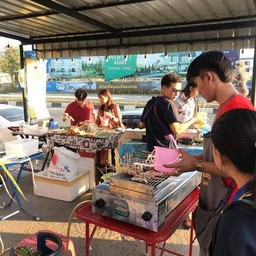 เเซ่บลืมผัวป้ิงย่างหม่าล่า บาบีคิว&เบียร์วุ้น