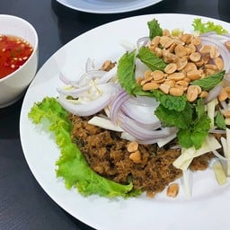 ยำปลาดุกฟู