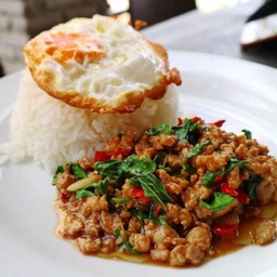 อาหารตามสั่ง ป้าอ้อม สมุทรปราการ