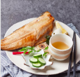 Griled Hokke - ปลาฮอกเกะย่าง[Free : Rice + Salad]