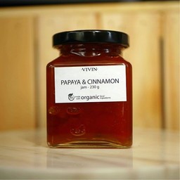 Jam & Chutney - Papaya & Cinnamon jam 220g