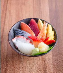 Kaisen Don  ข้าวหน้าปลาดิบ 6 ชนิด