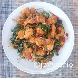 ปลาผัดฉ่า(กับข้าว)