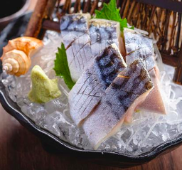 Shime Saba Sashimi ซาซิมิปลาซาบะ