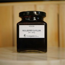 Jam & Chutney - Mulberry & Plum jam 220g