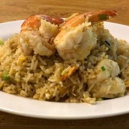 ข้าวผัดผงกะหรี่กุ้ง เล็ก