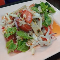 ยำวุ้นเส้นรวมมิตรทะเล