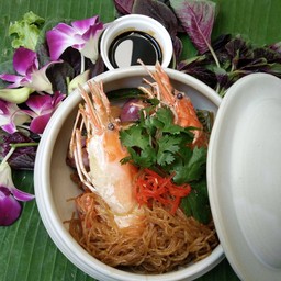 กุ้งอบวุ้นเส้น